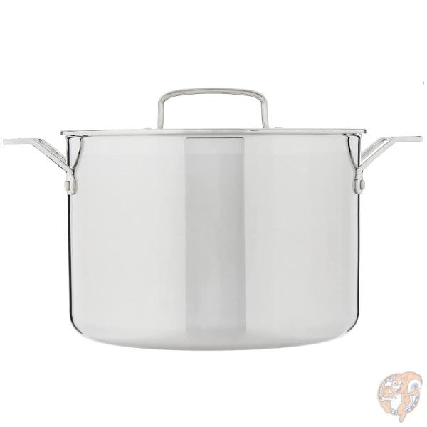 クイジナート Cuisinart 7.5L(8qt)両手鍋 MCP66-24N ストックポット スキレット シルバー 寸胴鍋