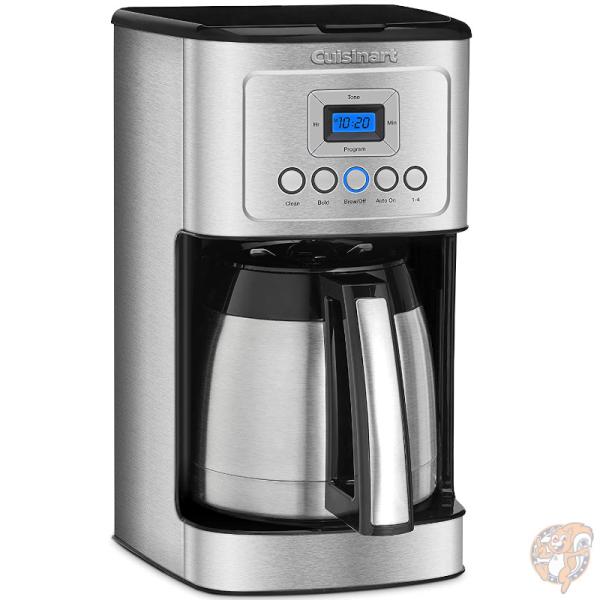 クイジナート Cuisinart 12カップ 全自動 コーヒーメーカー DCC-3400P1 保温カラフェ シンプル 家電
