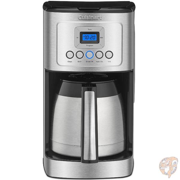 クイジナート Cuisinart 12カップ 全自動 コーヒーメーカー DCC-3400P1 保温カラフェ シンプル 家電
