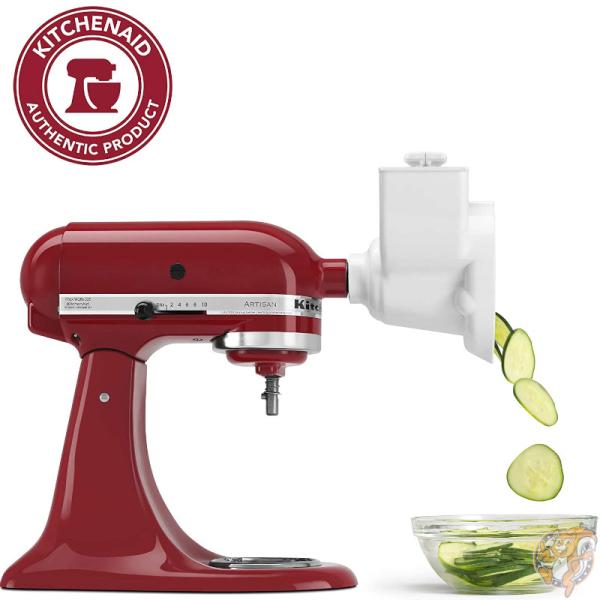 キッチンエイド KitchenAid スタンドミキサー用 スライサー&シュレッダー アタッチメント 薄切り パーツ 部品