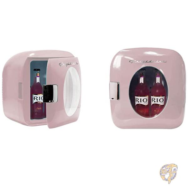 小型冷蔵庫 ドリンク用冷蔵庫 ピンク EFMIS462-PINK ミニサイズ Frigidaire