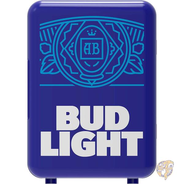 小型冷蔵庫 ポータブル ネイビー CURTIS ミニ冷蔵庫 バドライト Bud Light アメリカビール お洒落