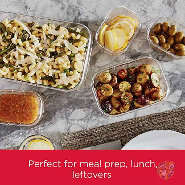 Rubbermaid ラバーメイド キッチン用品 フタ付き食品容器 クリア、グレー 2108371