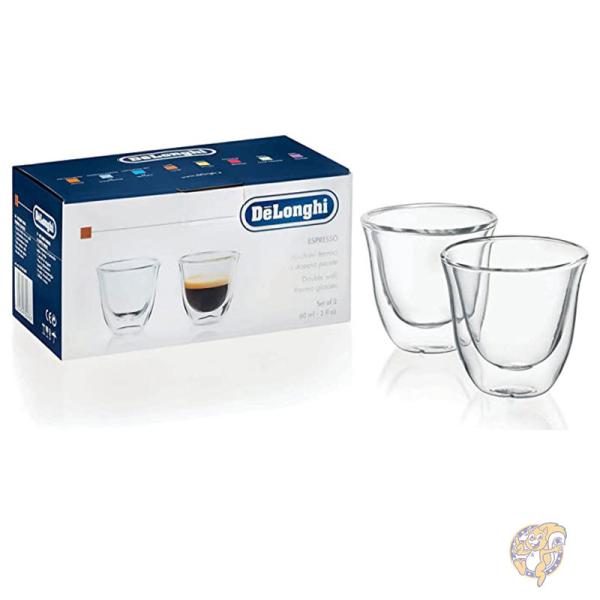 De'Longhi デロンギ キッチン用品 サーモ エスプレッソ グラス クリア 5513214591