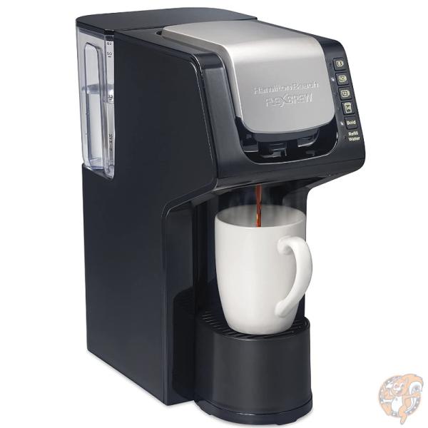 ハミルトンビーチ Hamilton Beach シングルサーブ コーヒーメーカー Gen 4 FlexBrew Kカップ K-CUP ブラック 4サイズ