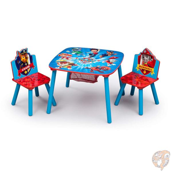デルタ チルドレン Delta Children パウパトロール 子供用 テーブル&イス 3点セット チェア2個付き 子供部屋 男の子 幼児用 家具
