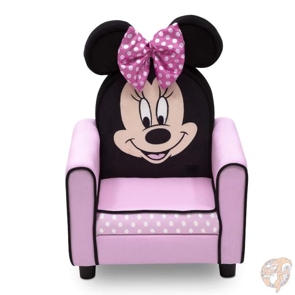 デルタチルドレン Delta Children ディズニー ミニーマウス キッズソファ 1人用 子供用 ソファ 椅子 子供部屋 家具 幼児 かわいい