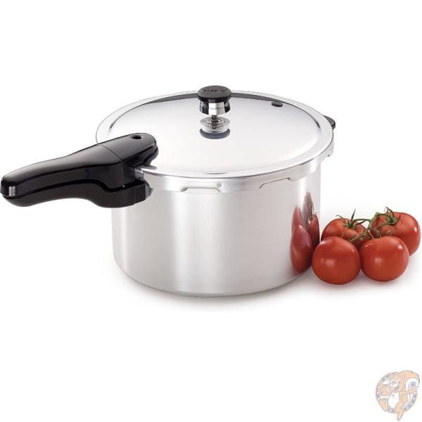 プレスト Presto プレッシャークッカー 01282 アルミニウム 8クオート 7.5L 圧力鍋 時短調理 お鍋 キッチン用品 片手鍋 煮込み料理
