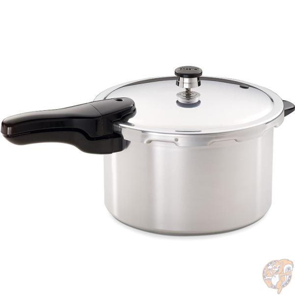 プレスト Presto プレッシャークッカー 01282 アルミニウム 8クオート 7.5L 圧力鍋 時短調理 お鍋 キッチン用品 片手鍋 煮込み料理