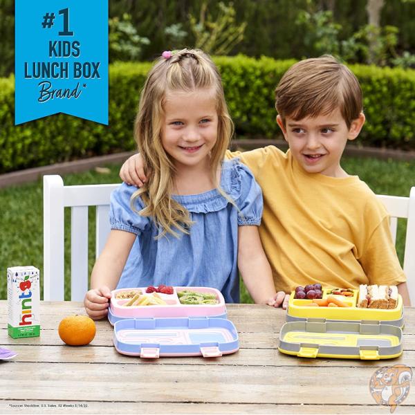 Bentgo(ベントゴー)子供用 弁当箱 キッズ ランチボックス 5コンパートメント 漏れ防止 トロピカル Tropical 食洗機対応 BPAフリー