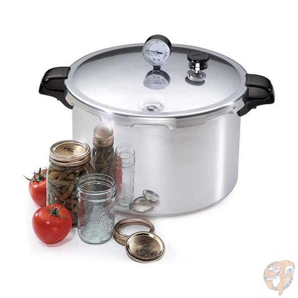 プレスト Presto 16クオート(約15L) アルミニウム 圧力鍋 プレッシャークッカー 煮込み料理 時短調理 キッチン用品 お鍋 両手鍋 便利