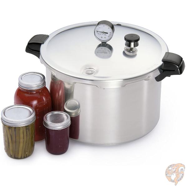 プレスト Presto 16クオート(約15L) アルミニウム 圧力鍋 01755 プレッシャークッカー 煮込み料理 時短調理 キッチン用品 両手鍋