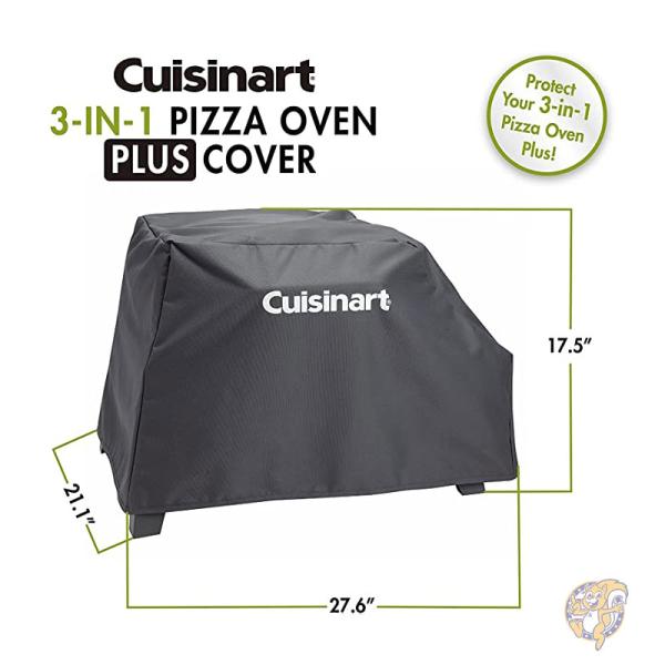 Cuisinart クイジナート キッチン用品 ピザ オーブン グリル カバー 3-in-1 ピザ オーブン グリル カバー CGC-103