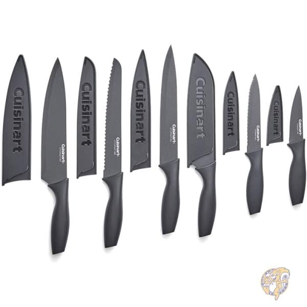 Cuisinart クイジナート キッチン用品 12個 ナイフ セット 包丁 マットブラック C77-12PGJCP