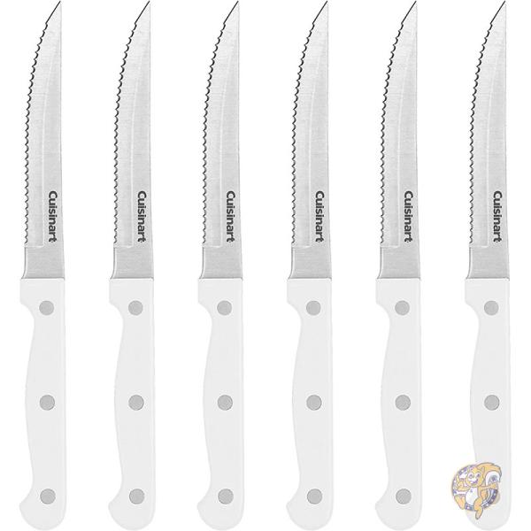 Cuisinart クイジナート キッチン用品 調理器具 ステーキナイフ6点セット ホワイト