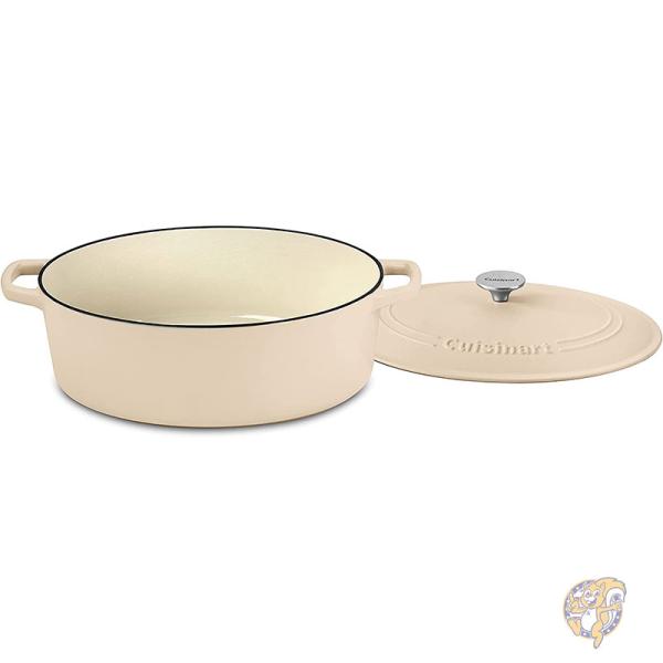 Cuisinart クイジナート キッチン用品 調理器具 オーバル キャセロール 鍋 タン CI770-33TNW