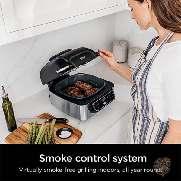 Ninja ニンジャ キッチン用品 調理器具 グリル エアフライヤー シルバー ブラック AG301