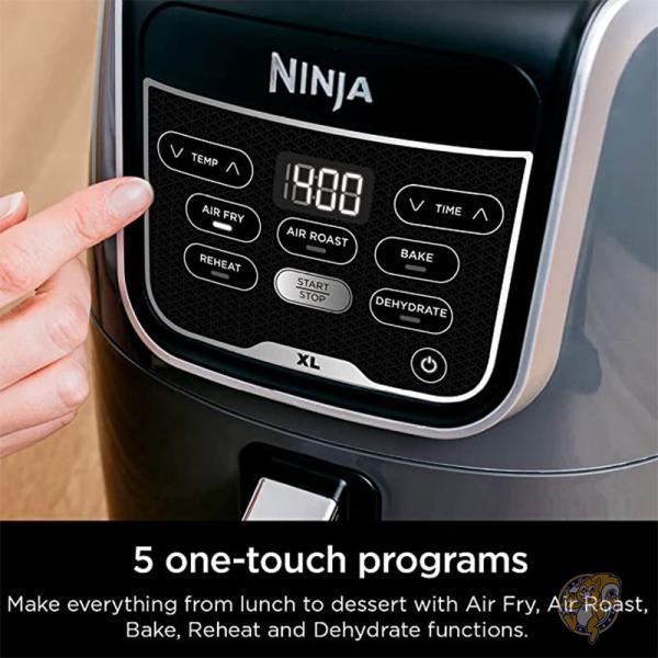Ninja ニンジャ キッチン用品 調理器具 エア フライヤー グレー AF150AMZ