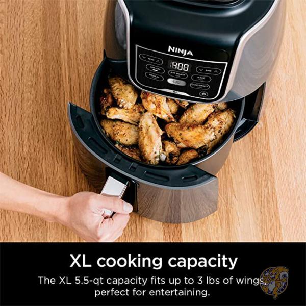 Ninja ニンジャ キッチン用品 調理器具 エア フライヤー グレー AF150AMZ