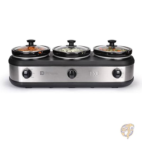 Tru トゥルー キッチン用品 ビュッフェサーバー シルバー BS-325LR