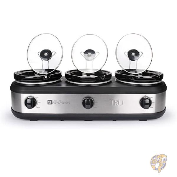Tru トゥルー キッチン用品 ビュッフェサーバー シルバー BS-325LR
