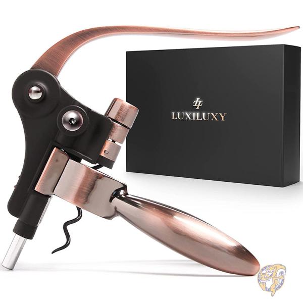 Luxiluxy ルキシルクシー キッチン用品 ワインオープナー ラグジュアリーゴールド