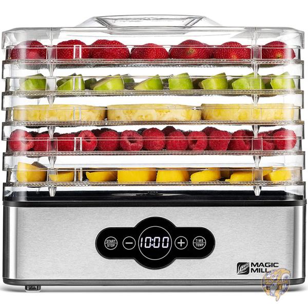 Magic Mill マジックミル キッチン用品 調理器具 食品乾燥機 シルバー MFD-5000