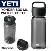 YETI YONDER 600 ML / 20 OZ プラスチック ウォーター ボトル イエティ 水筒 ★Charcoal(チャコール)★