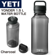大容量 イエティ 水筒 YETI YONDER 1.5 L / 50 OZ プラスチック ウォーター ボトル ★charcoal(チャコール)★