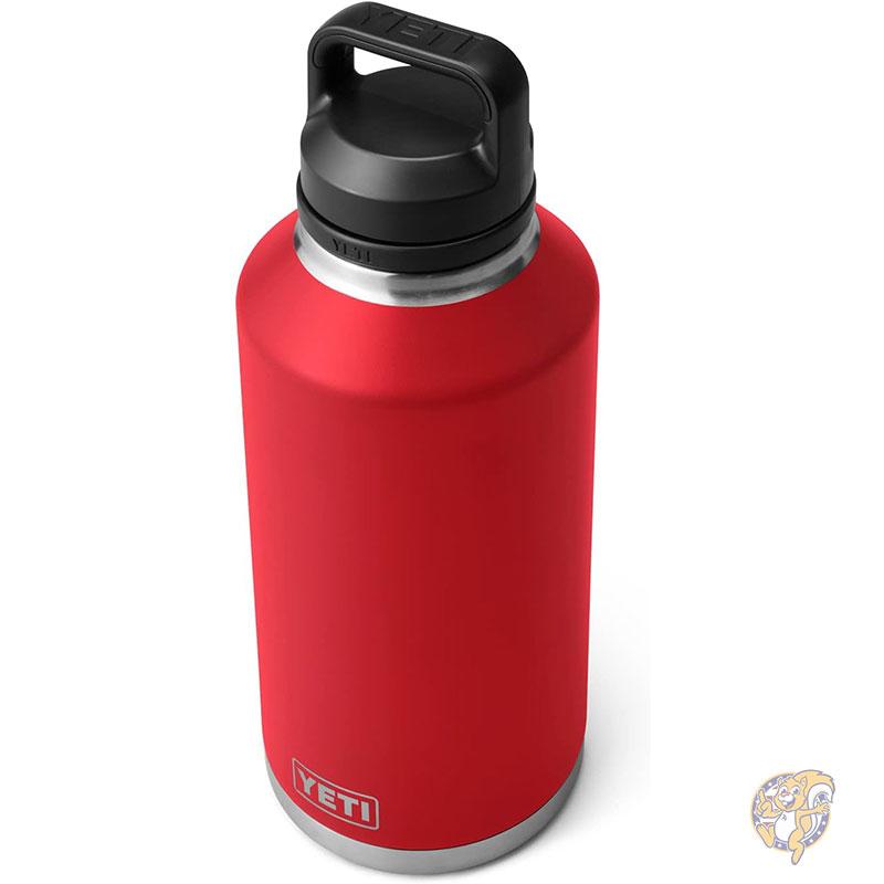 YETI イエティ ランブラー 水筒 Rambler 64オンス ウォーターボトル ステンレススチール レスキューレッド 64OZ
