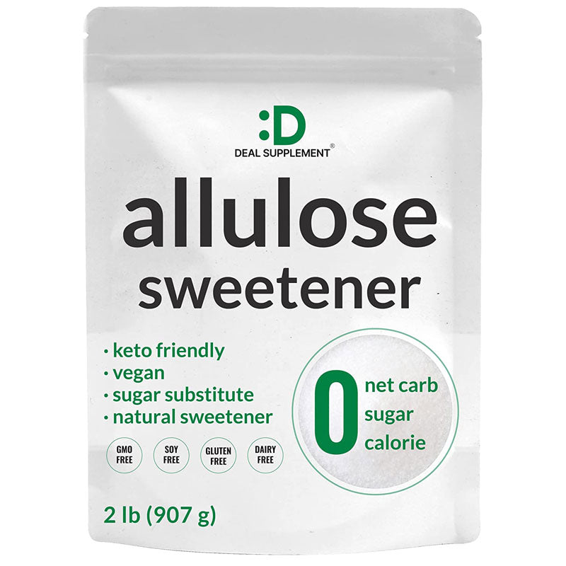アルロース 甘味料 カロリーゼロ 907g DEAL SUPPLEMENT 砂糖代替品 希少糖
