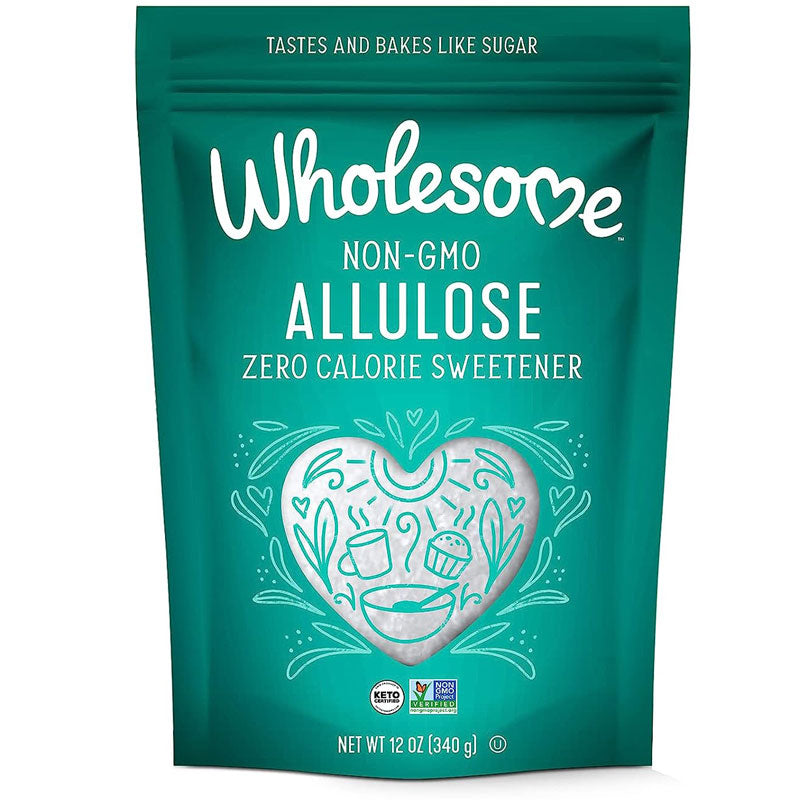 アルロース ゼロカロリー 甘味料 粒状 希少糖 砂糖代替品 Wholesome Sweeteners Allulose Zero Calorie