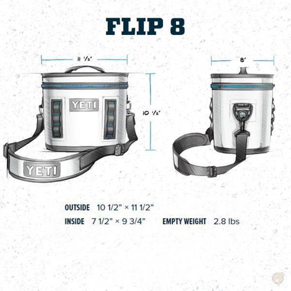 YETI Hopper Flip 8 イエティ ホッパーフリップ ポータブルクーラーCamp Green ソフトクーラー キャンプグリーン