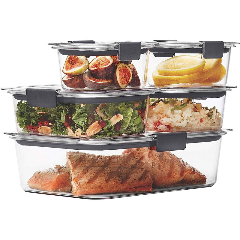 Rubbermaid Brilliance ラバーメイド 保存容器 フタ付き 食品容器 1976520 ブリリアンス 密閉フタ付