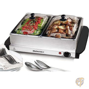 ビュッフェサーバー フードウォーマー 料理 保温機 ステンレススチール EWM-6122 Elite Gourmet エリートグルメパーティー 温かい料理 パーティー ビュッフェスタイル バイキング 業務用 家庭用