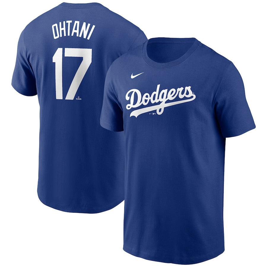 大谷翔平 ロサンゼルス ドジャース Tシャツ 背番号17 ナイキ 2024 Nike T-Shirt MLB公式 男性用 LAD