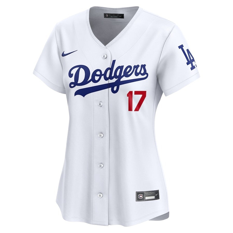 【予約販売】 MLB公式 大谷翔平 ロサンゼルス ドジャース ユニホーム 女性用 ナイキ 限定 17番 プレーヤー ジャージ Los Angeles Dodgers