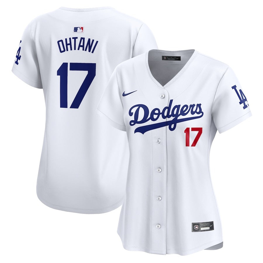 【予約販売】 MLB公式 大谷翔平 ロサンゼルス ドジャース ユニホーム 女性用 ナイキ 限定 17番 プレーヤー ジャージ Los Angeles Dodgers