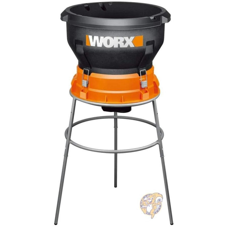 WORX 折りたたみ式 リーフシュレッダー WG430 落ち葉粉砕機 葉っぱ粉砕機 肥料作りに