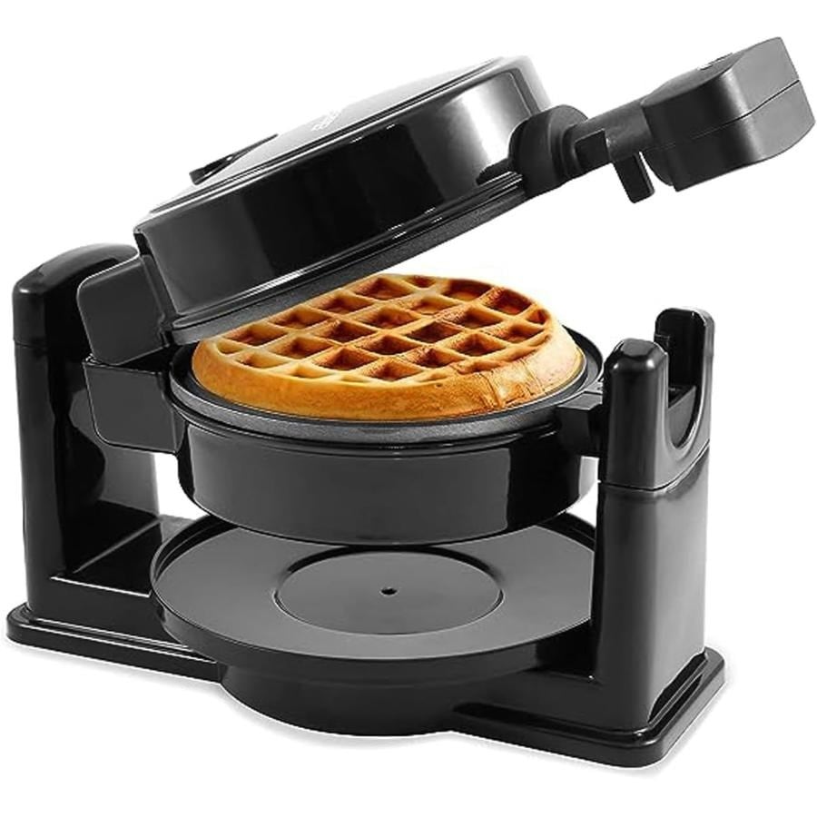 回転 ベルギー ワッフルメーカー 回転フリップ EWM460 Elite Gourmet 業務用 家庭用 ノンスティック