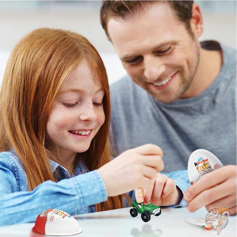 キンダー Kinder JOY Eggs 15個入り チョコレート キャンディ エッグ おもちゃ付き サプライズ ホリデーギフト 送料無料