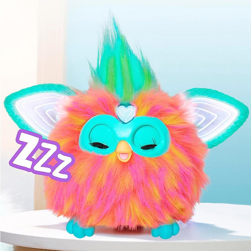 ファービー コーラル 2023 Furby Coral 最新 ファービー人形 音声起動 光る