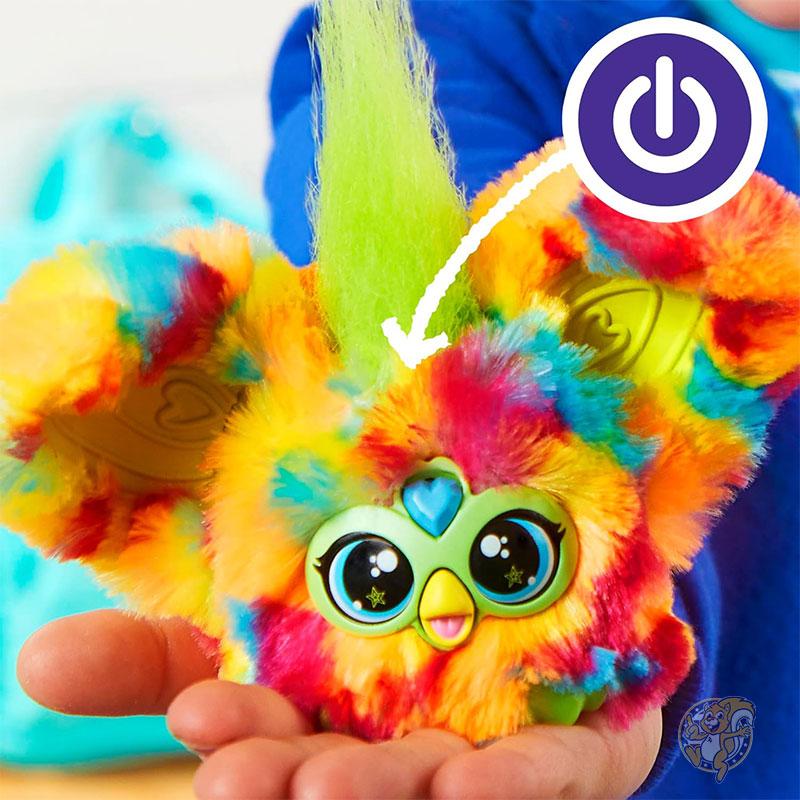 ファービー Furby Pix-Elle Mini ファーブレット ピクエル おしゃべり人形 喋る ぬいぐるみ ファービー人形 ゲーム音楽