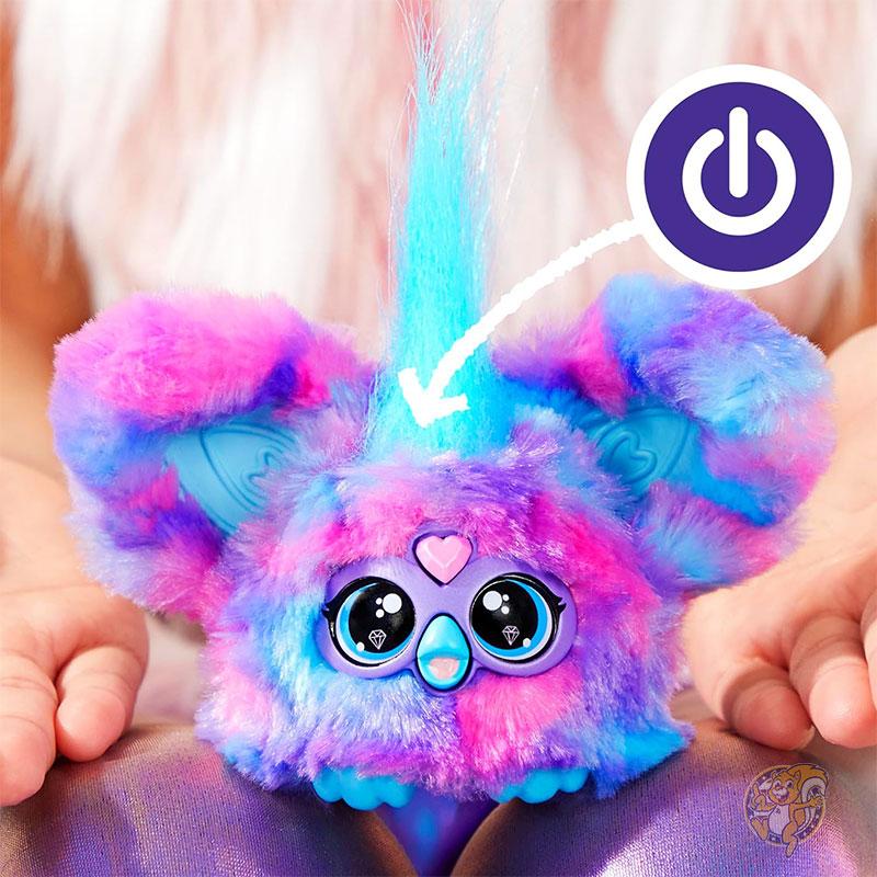 ファービー Furby Luv-Lee Mini ファーブレット ラヴリー おしゃべり ぬいぐるみ 喋る (K-pop Music) ファービー人形