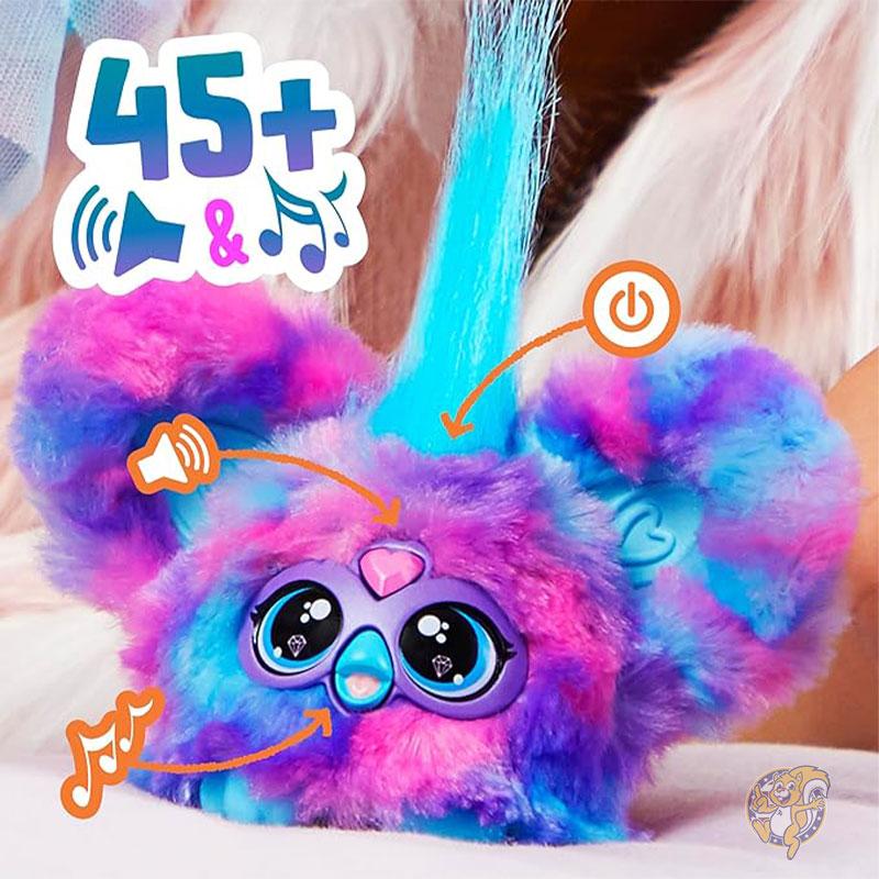 ファービー Furby Luv-Lee Mini ファーブレット ラヴリー おしゃべり ぬいぐるみ 喋る (K-pop Music) ファービー人形