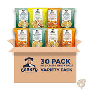 クエーカーQuaker ライスクリスプ お菓子 スイート&セイボリー バラエティミックス 30枚セット