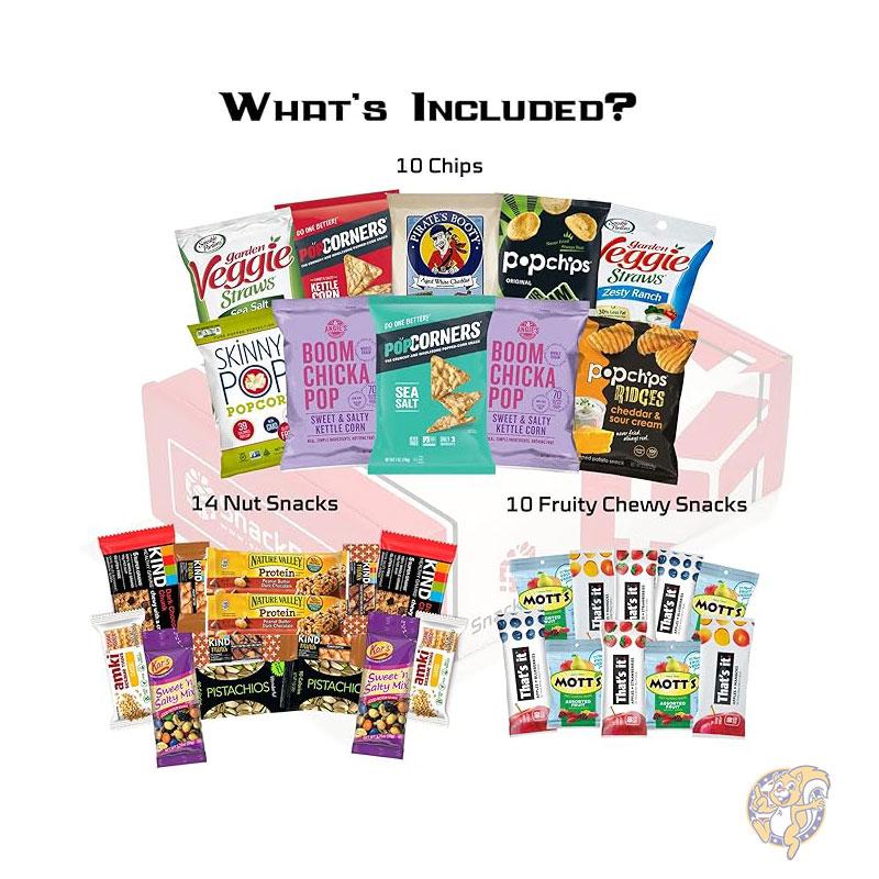 お菓子詰め合わせ グルテンフリー ヘルシースナック バラエティパック 34個セットSB SnackBOX SBスナックボックス
