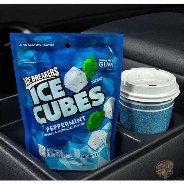 チューインガム アイスキューブ ペパーミント シュガーフリー お菓子 34000005451 ICE BREAKERS アイスブレーカー