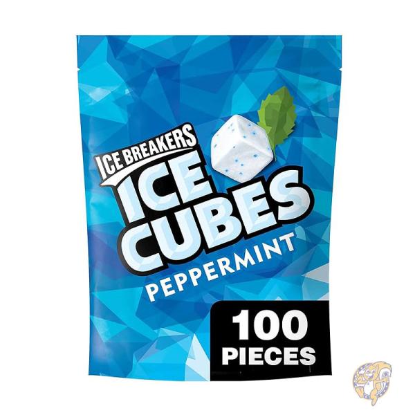 チューインガム アイスキューブ ペパーミント シュガーフリー お菓子 34000005451 ICE BREAKERS アイスブレーカー