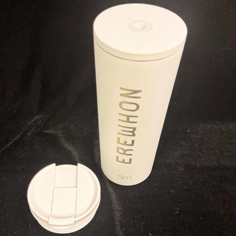 Erewhon エレワン ウォーターボトル ストロー付 Tumbler White